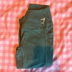 Gymshark Women’s Teal Training Mesh leggings with pockets